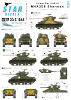 Star Decals 35-C1044 Korean War M4A3E8 Sherman 1/35